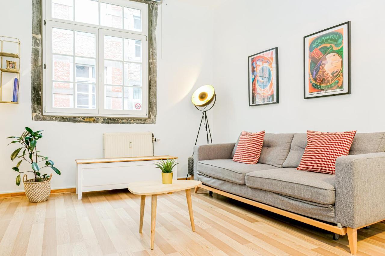Les Cerisiers - Duplex De Standing Au Centre De Namur Ngoại thất bức ảnh
